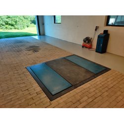 Autolift Sakselift nedsnkning i gulvet 3500 kg lftehjde 1800 mm 