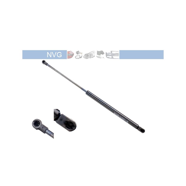 Lupo/Arosa. 05.1997-07.2005. Gasfjedre Til Motorhjelm