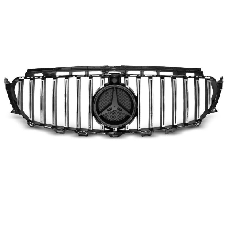 MERCEDES E-KLASSE W213 FACELIFT MODEL 2016-2019. GT-R LOOK CHROME KLLERGITTER