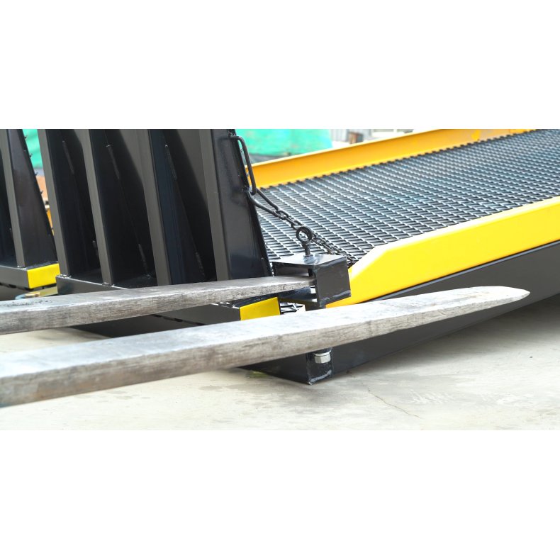 Mobil lsserampe, truckrampe 8000 kg