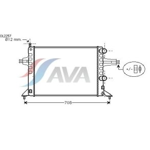 ASTRA G 1,2 98-00. + ZAFIRA 07/99-12/02 + 01/03-08/05. AVA Klere.