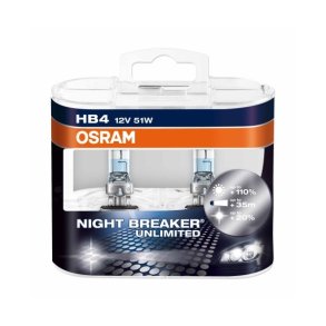 HB4 - Osram Night Breaker UNLIMITED +110% 12V 51W 2 stk.