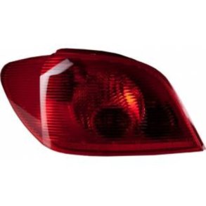 Peugeot 307 Personbil. Venstre baglygte 08.2001-06.2005