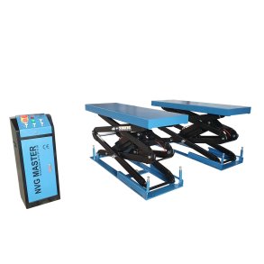 Autolift Sakselift nedsnkning i gulvet 3500 kg lftehjde 1800 mm 