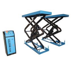 Autolift Sakselift nedsnkning i gulvet 3500 kg lftehjde 1800 mm 