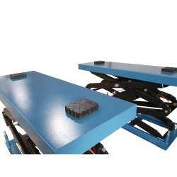 Autolift Sakselift nedsnkning i gulvet 3500 kg lftehjde 1800 mm 