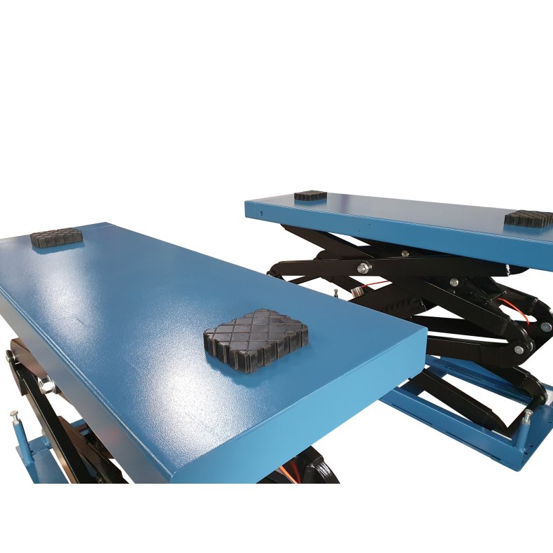 Autolift Sakselift nedsnkning i gulvet 3500 kg lftehjde 1800 mm 