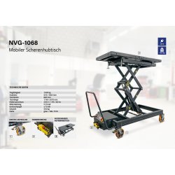 Batterilfter - Batteri lift 1500 kg Lftehjde 1900mm inkl. beslag st