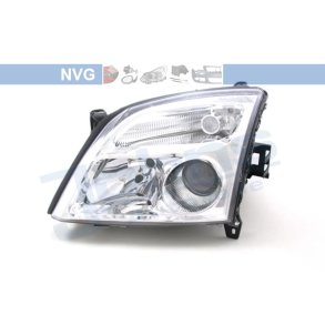 OPEL VECTRA C / SIGNUM. 04.2002 - 08.2005. Forlygte Venstre D2S/H7 Med Automatisk Lygteregulering