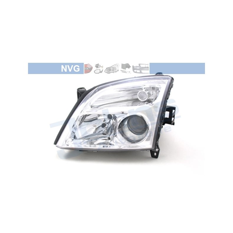 OPEL VECTRA C / SIGNUM. 04.2002 - 08.2005. Forlygte Venstre D2S/H7 Med Automatisk Lygteregulering