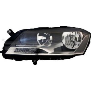 VW Passat 3C 10.2010-10.2014. Venstre forlygte H7/H7