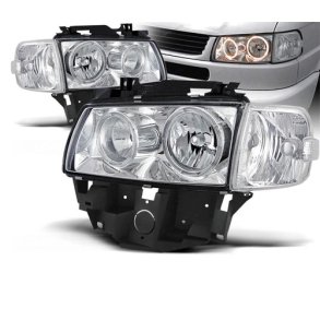 VW-T4 Supervan/Caravelle Angel eyes H7/H7 Klare forlygtest 01.1996-07.2003